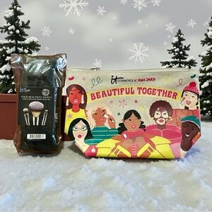 IT Cosmetics Beautiful Together Limited Edition Makeup Bag & IT Travel Brush Set